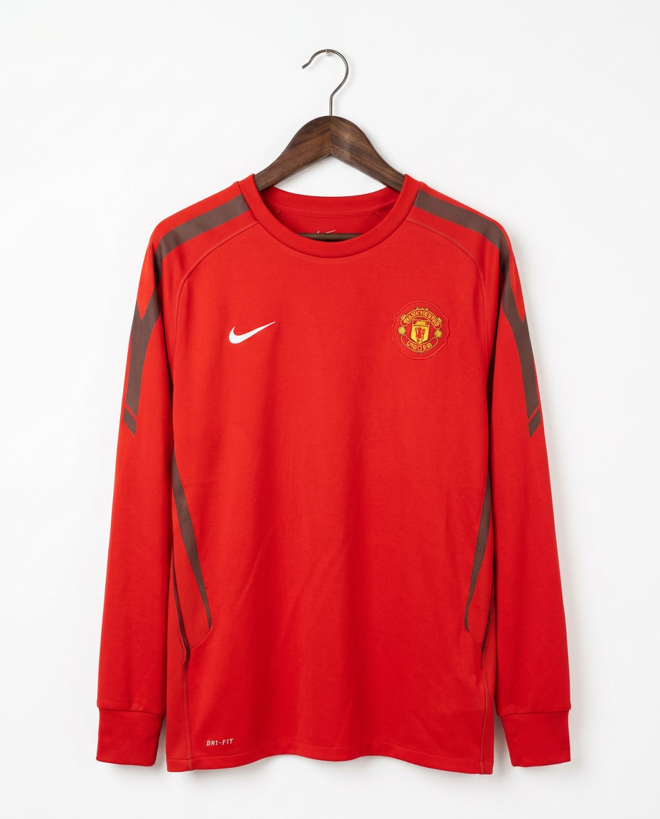 Size XL — 2011–12 Nike Manchester United Player Issue Long Sleeve Training Top