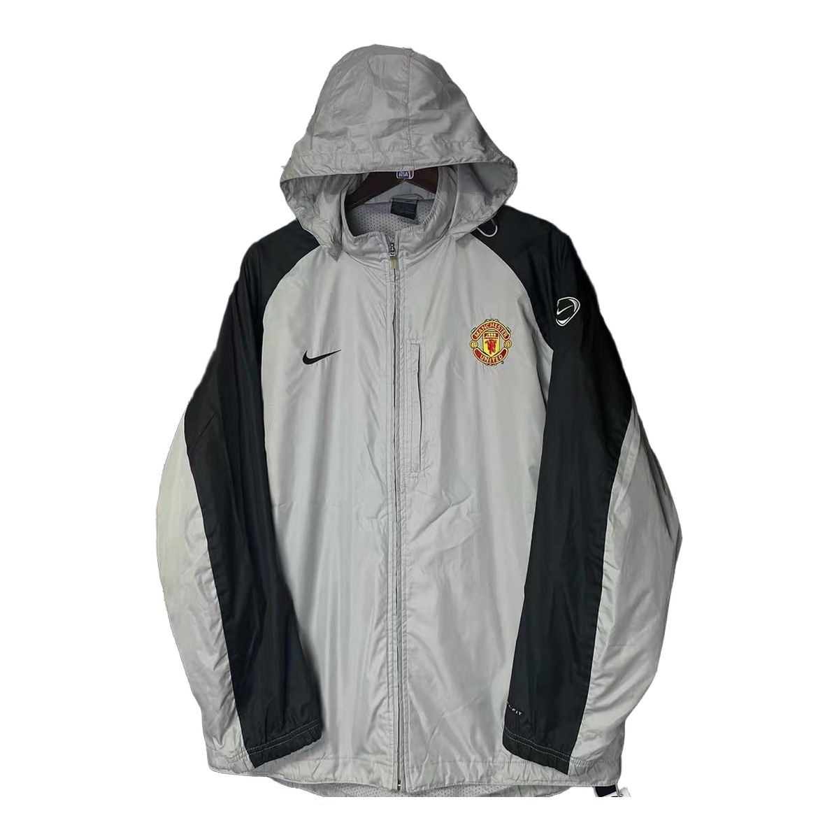 Size XL — Vintage 2003–04 Nike Manchester United Player Issue Hooded Training Jacket