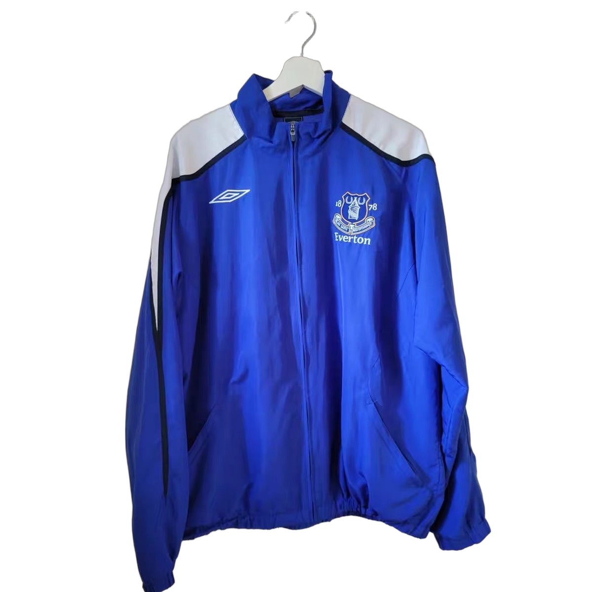 Size L — Vintage 2009–2010 Umbro Everton FC Track Jacket