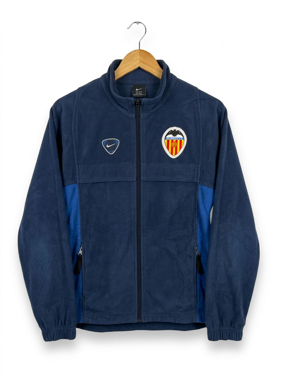 Size XL — 2000/01 Nike Valencia CF Travel Jacket Navy