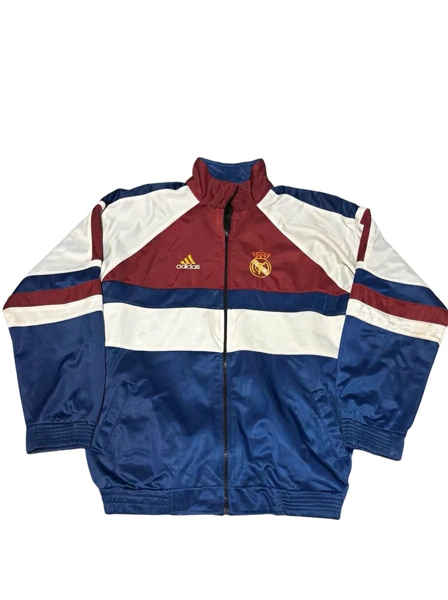 Size L — Vintage 1996–1998 Adidas Real Madrid TEKA Track Jacket