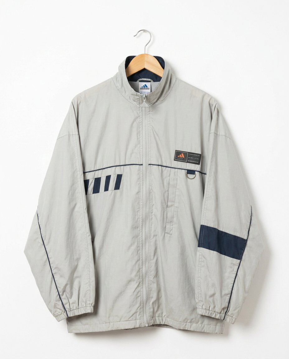 Size XXL — Vintage 1990s Adidas Equipment Windbreaker Jacket