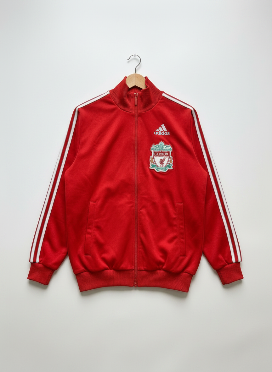 Vintage Adidas Liverpool FC Track Jacket (Size S)
