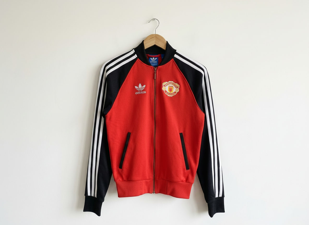 Size XS — Vintage Adidas Originals Manchester United Track Jacket