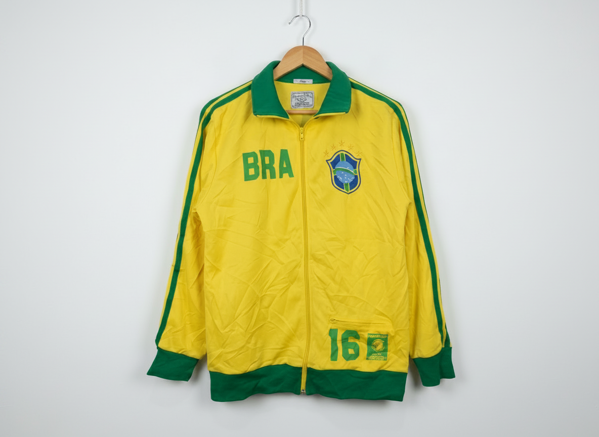 Size Large — Vintage Brazil Track Jacket