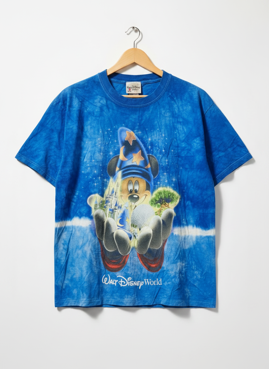 Size M — Walt Disney World Sorcerer Mickey All Over Print T-Shirt
