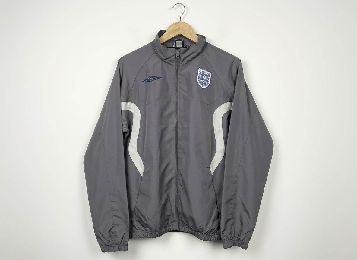 Size Medium (Fits Large) — Vintage England Umbro Windbreaker