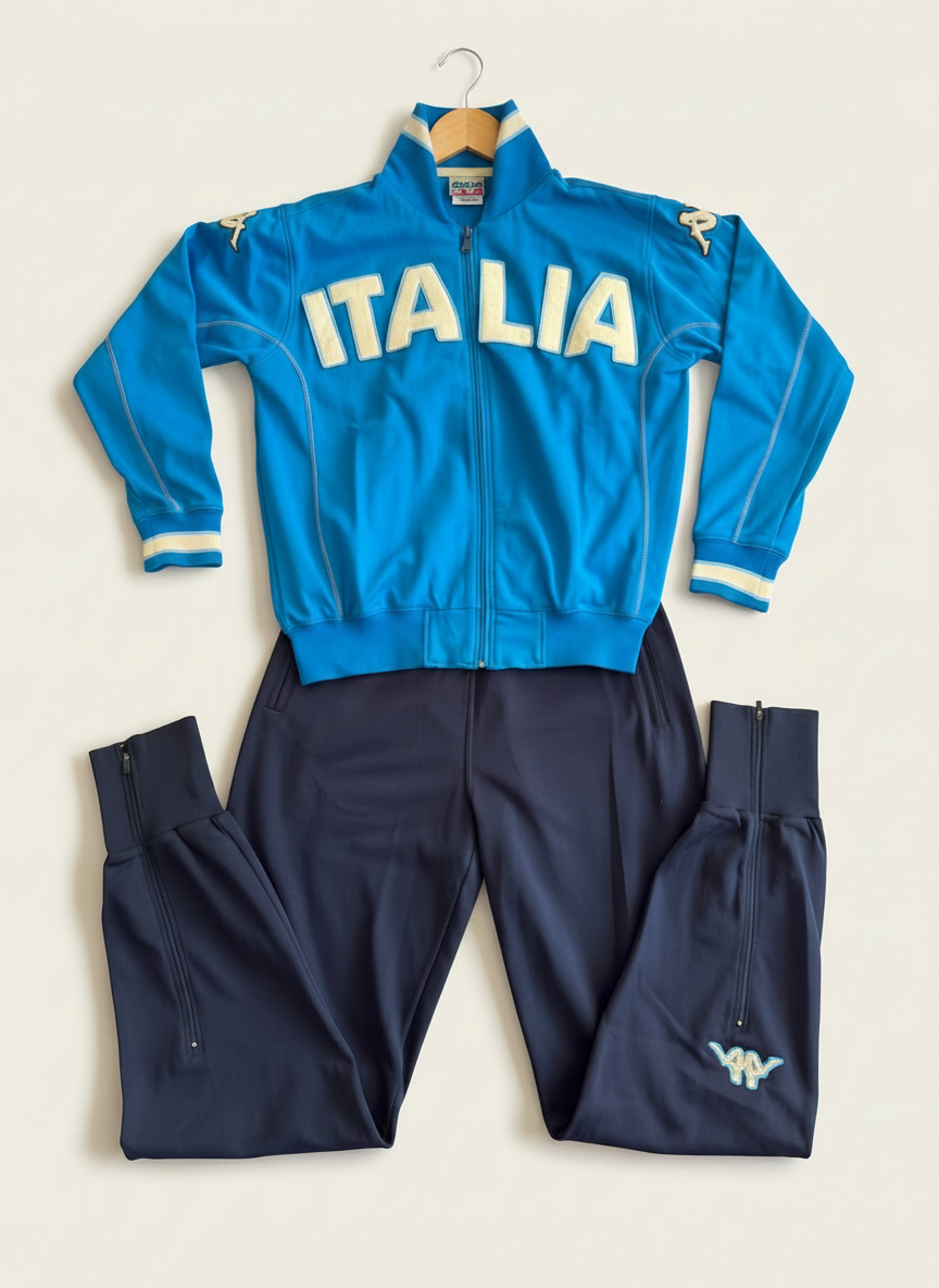 Size S — Vintage Kappa Italy Tracksuit Set Y2K