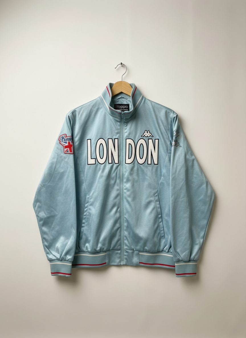 Size XL — Vintage Kappa London Track Jacket Y2K
