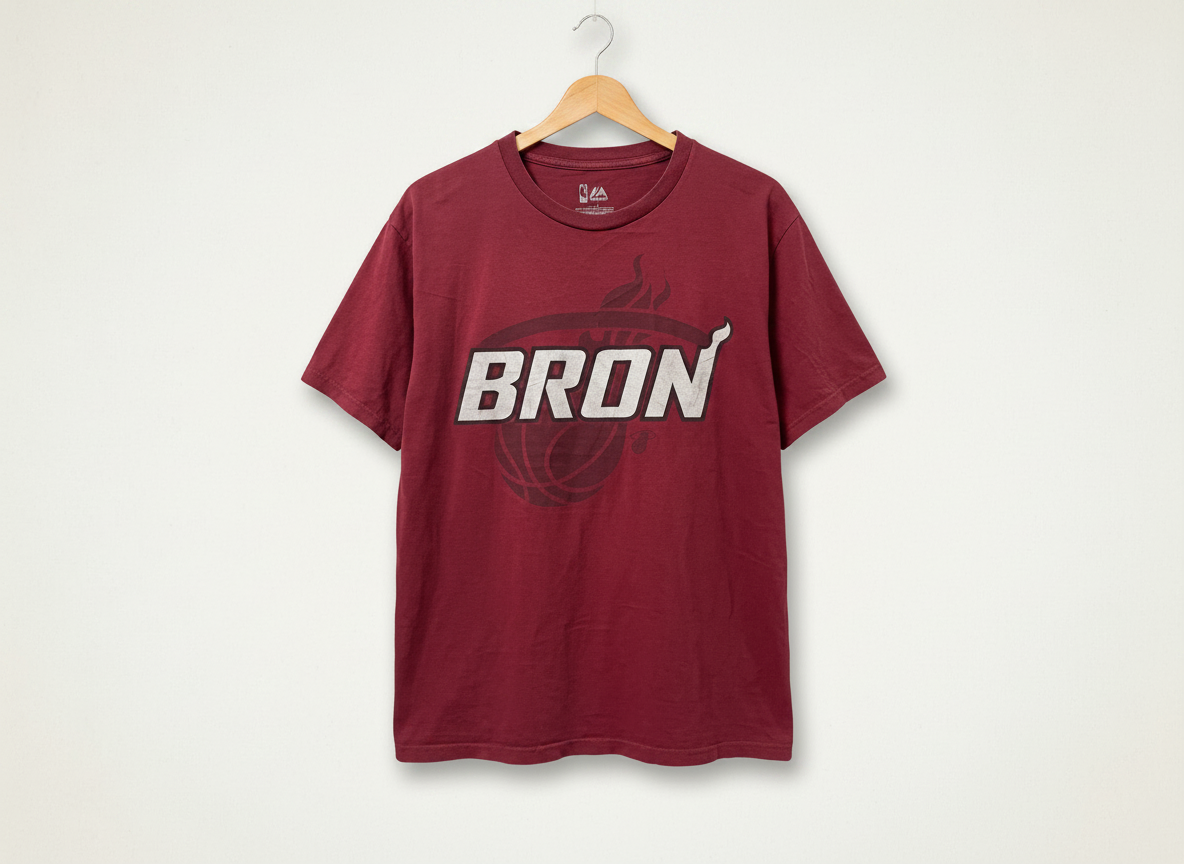 Size L — LeBron James Miami Heat "BRON" Tee