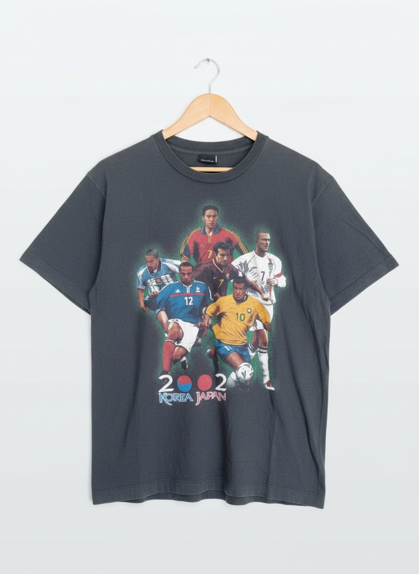 Size XL — 2002 FIFA World Cup Korea Japan Graphic T-Shirt
