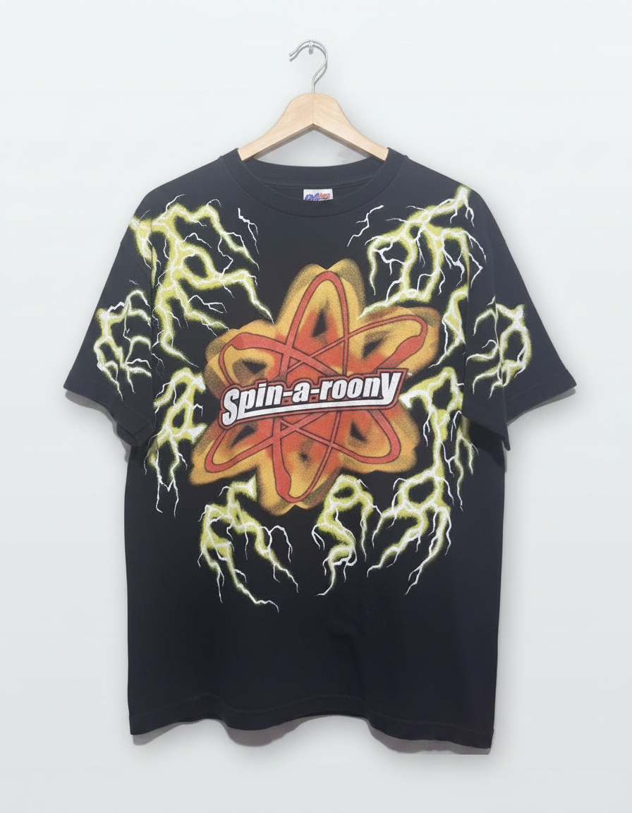Vintage WWE Booker T Spin-A-Roonie Graphic T-Shirt (Size M)